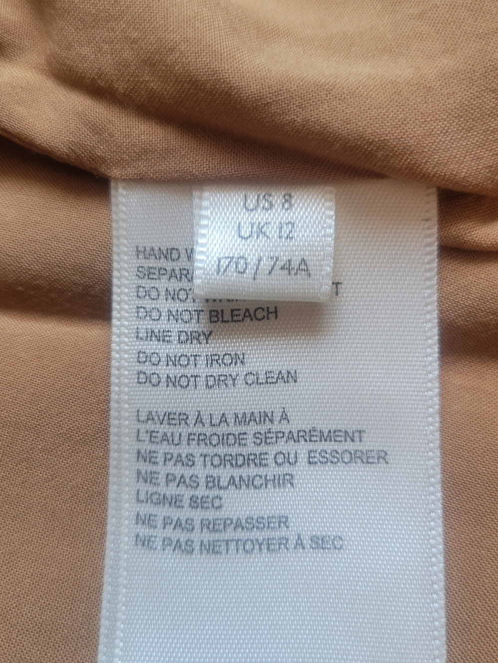 Free People Caramel Faux Leather Mini Skirt with Buckle Detail - Picture 8 of 12